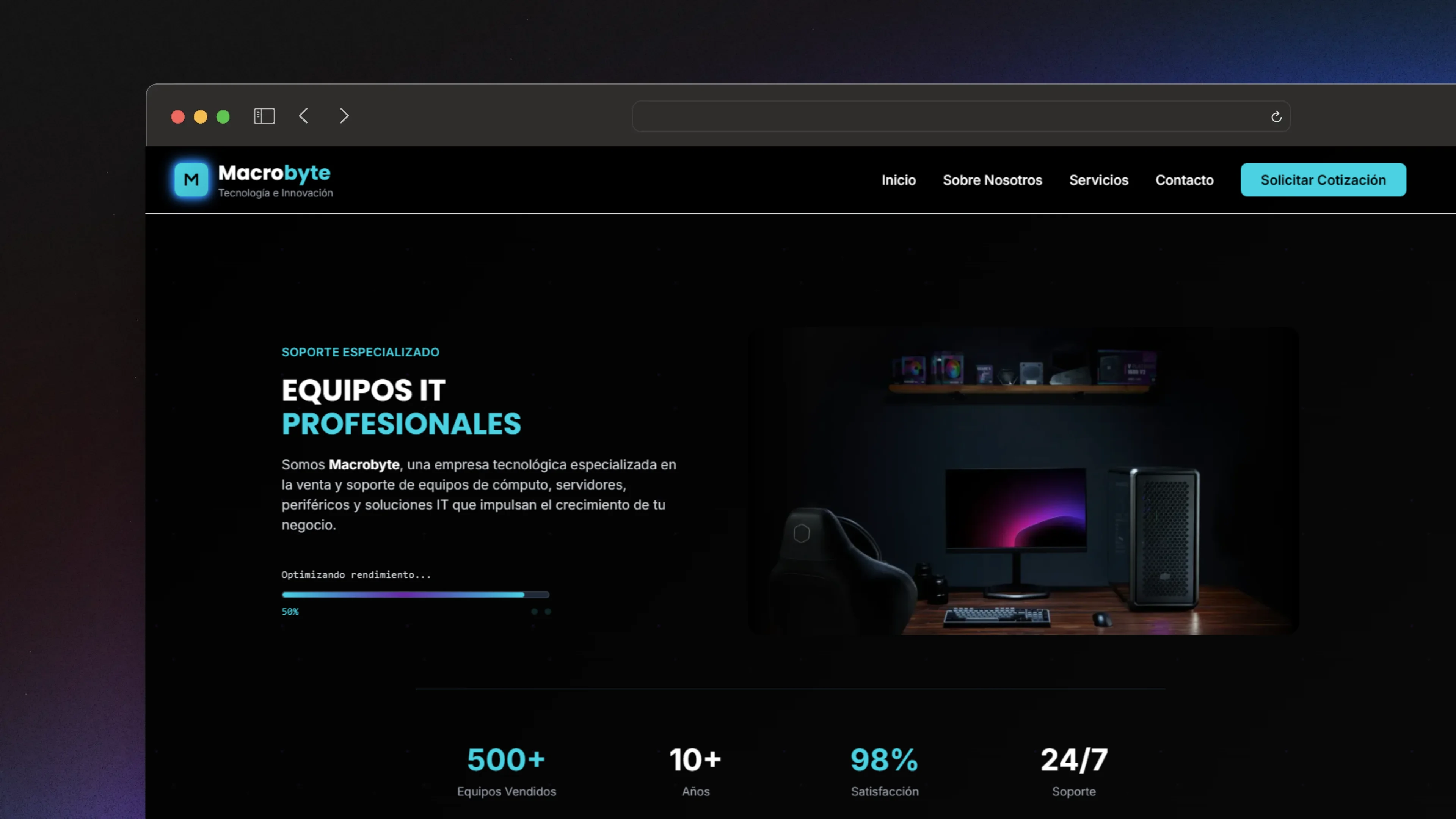 Vista previa de Macrobyte